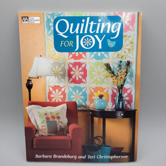 Quilting For Joy Quilting Book Barbara Brandeburg Teri Christopherson - Picture 1 of 10